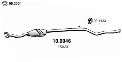 Catalytic Converter Citroën SAXO · Citroën SAXO Hatchback van · Peugeot 106 I