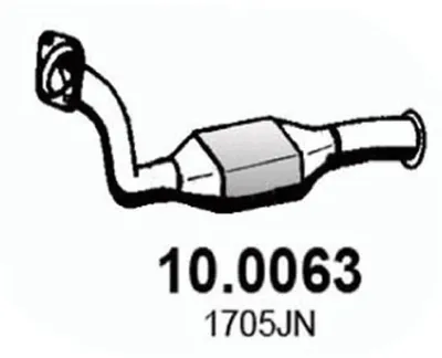 Catalytic Converter Citroën JUMPY I · Citroën JUMPY I Van · Citroën JUMPY I Platform/Chassis