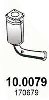 Catalytic Converter Citroën C4 Coupe · Citroën C4 I · Peugeot 206 Hatchback