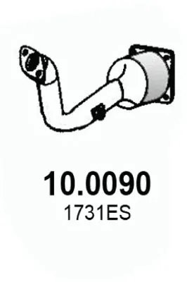 Catalytic Converter Citroën C8 · Fiat ULYSSE · Lancia PHEDRA