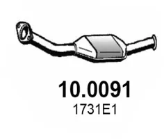 Catalytic Converter Citroën BERLINGO / BERLINGO FIRST Box Body/MPV · Citroën BERLINGO / BERLINGO FIRST MPV · Citroën XSARA