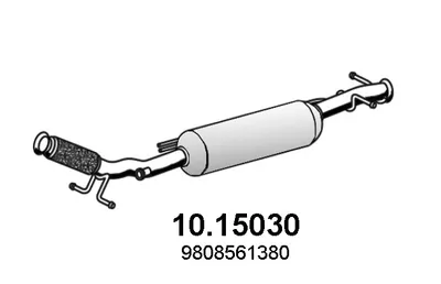 Soot/Particulate Filter, exhaust system Citroën JUMPY III Van · Citroën JUMPY III Platform/Chassis · Opel ZAFIRA LIFE Bus