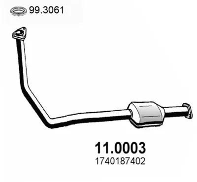 Catalytic Converter Daihatsu TERIOS