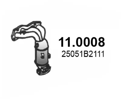 Catalytic Converter Daihatsu CUORE VI · Daihatsu CUORE VII