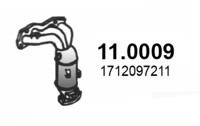 Catalytic Converter Daihatsu SIRION