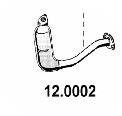 Catalytic Converter Fiat UNO