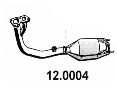 Catalytic Converter Fiat UNO