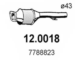Catalytic Converter Fiat PUNTO · Fiat PUNTO Convertible · Lancia Y