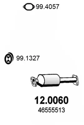 Catalytic Converter Fiat PUNTO