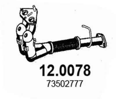 Catalytic Converter Fiat STILO · Fiat STILO Multi Wagon