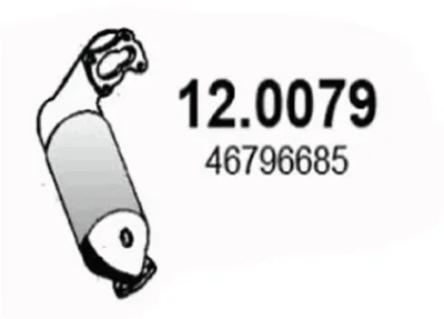 Catalytic Converter Citroën C4 Coupe · Citroën C4 I · Fiat STILO