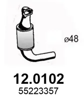 Catalytic Converter Fiat DOBLO MPV · Fiat IDEA · Fiat GRANDE PUNTO