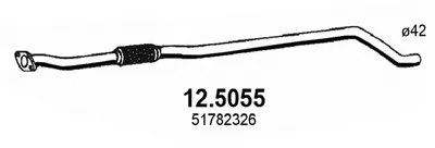Exhaust Pipe Alfa Romeo MITO · Fiat GRANDE PUNTO · Fiat PUNTO EVO