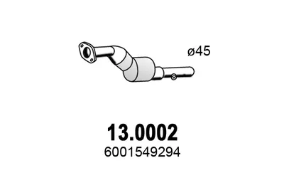 Catalytic Converter Dacia LOGAN