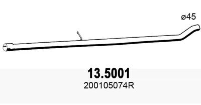 Exhaust Pipe Dacia DUSTER · Dacia DUSTER SUV Van