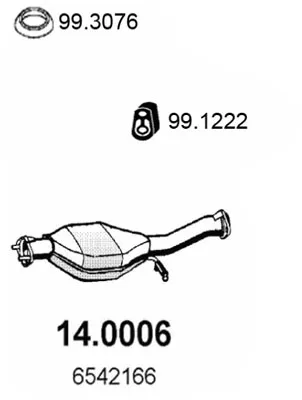Catalytic Converter Ford ESCORT V · Ford ESCORT V Turnier · Ford ESCORT V Saloon
