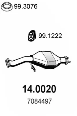 Catalytic Converter Ford ESCORT V · Ford ESCORT V Turnier · Ford ESCORT V Saloon