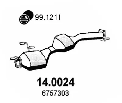 Catalytic Converter Ford SCORPIO I · Ford SCORPIO I Saloon · Ford SCORPIO I Turnier