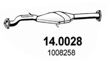 Catalytic Converter Ford GALAXY I · Ford GALAXY MK I VAN