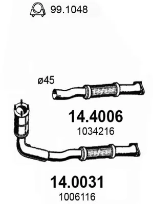 Catalytic Converter Fiat PUNTO · Ford FIESTA IV · Ford PUMA