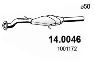 Catalytic Converter Ford GALAXY I · Ford GALAXY MK I VAN