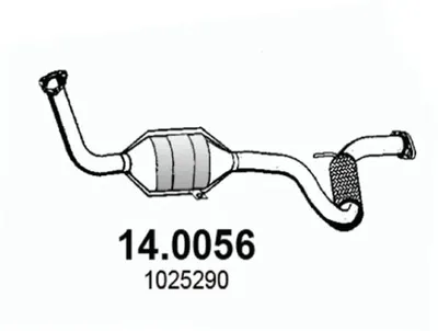 Catalytic Converter Ford TRANSIT Bus