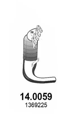 Catalytic Converter Ford KA · Ford STREET KA