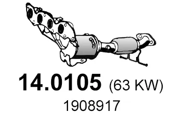 Catalytic Converter Ford C-MAX II · Ford FOCUS III · Ford FOCUS III Saloon