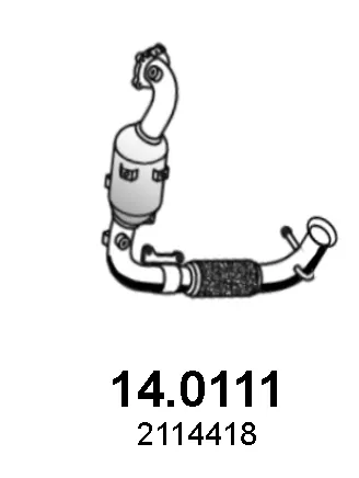 Catalytic Converter Ford ECOSPORT