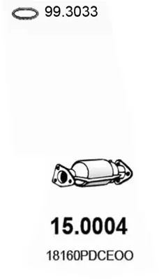 Catalytic Converter Honda ACCORD VI · Honda ACCORD VI Coupe · Honda ACCORD VI Hatchback
