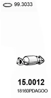 Catalytic Converter Honda ACCORD VI · Honda ACCORD VI Hatchback