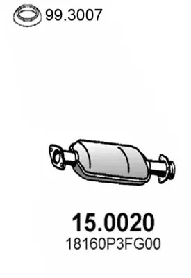 Catalytic Converter Honda CR-V I