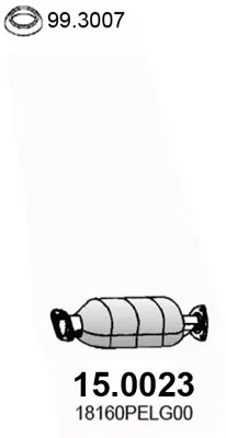 Catalytic Converter Honda HR-V