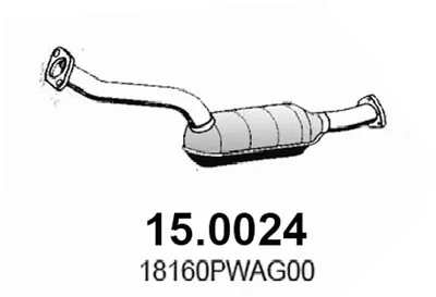Catalytic Converter Honda JAZZ II