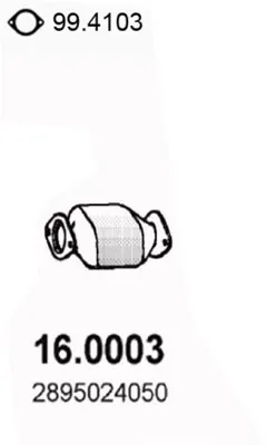 Catalytic Converter Hyundai LANTRA I