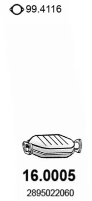 Catalytic Converter Hyundai ACCENT I · Hyundai ACCENT Saloon