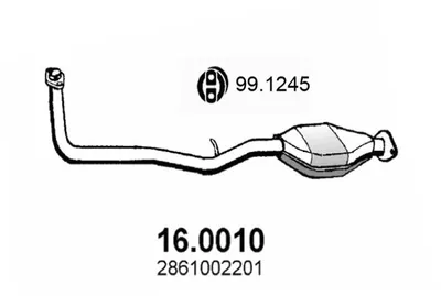Catalytic Converter Hyundai ATOS