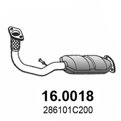 Catalytic Converter Hyundai GETZ