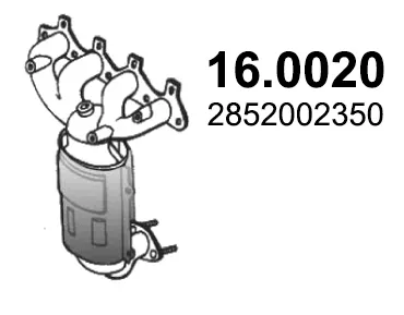 Catalytic Converter Hyundai i10 I · Kia PICANTO I