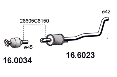 Catalytic Converter Hyundai i20 I · Hyundai i20 II · Hyundai i20 II Coupe