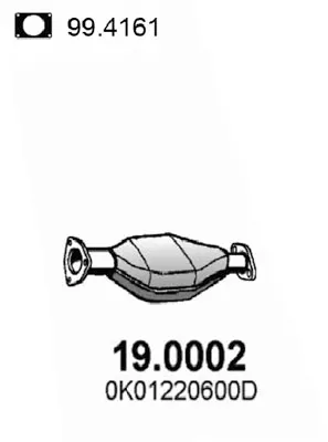 Catalytic Converter Kia SPORTAGE SUV