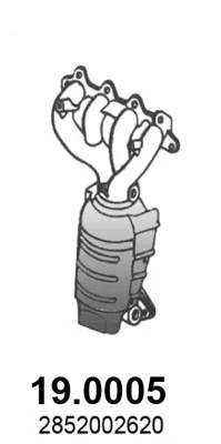 Catalytic Converter Hyundai i10 I · Kia PICANTO I
