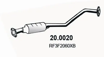 Catalytic Converter Mazda 323 F VI Hatchback