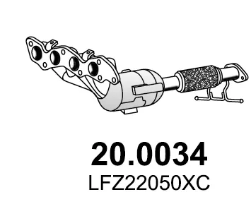 Catalytic Converter Mazda 3 · Mazda 3 Saloon · Mazda 5
