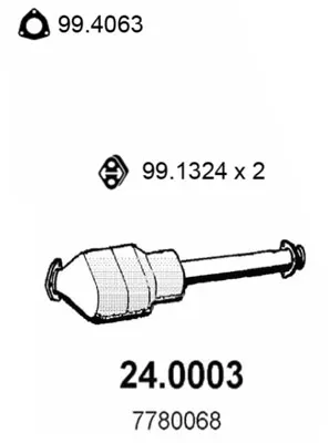 Catalytic Converter Lancia DEDRA