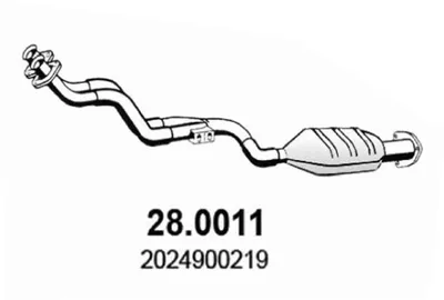 Catalytic Converter Mercedes-Benz C-CLASS