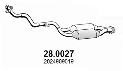 Catalytic Converter Mercedes-Benz C-CLASS · Mercedes-Benz C-CLASS T-Model · Mercedes-Benz CLK