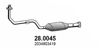 Catalytic Converter Mercedes-Benz C-CLASS · Mercedes-Benz C-CLASS Coupe · Mercedes-Benz C-CLASS T-Model
