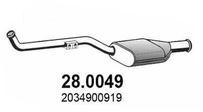 Catalytic Converter Mercedes-Benz C-CLASS · Mercedes-Benz C-CLASS Coupe · Mercedes-Benz C-CLASS T-Model