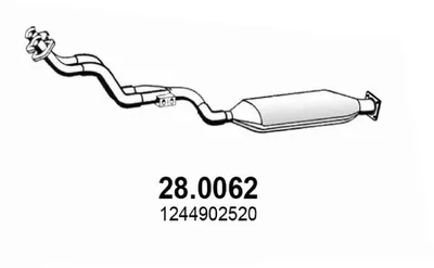 Catalytic Converter Mercedes-Benz E-CLASS · Mercedes-Benz E-CLASS T-Model